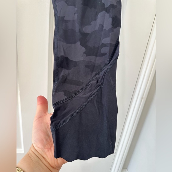 Lululemon Align invigorate high rise incognito camo cropped legging bottoms - Picture 8 of 12